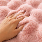 Elodie Round Faux Fur Rug