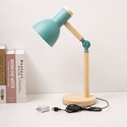 Marlowe Adjustable Wooden Desk Lamp