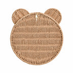 Teddy Rattan Wall Shelf
