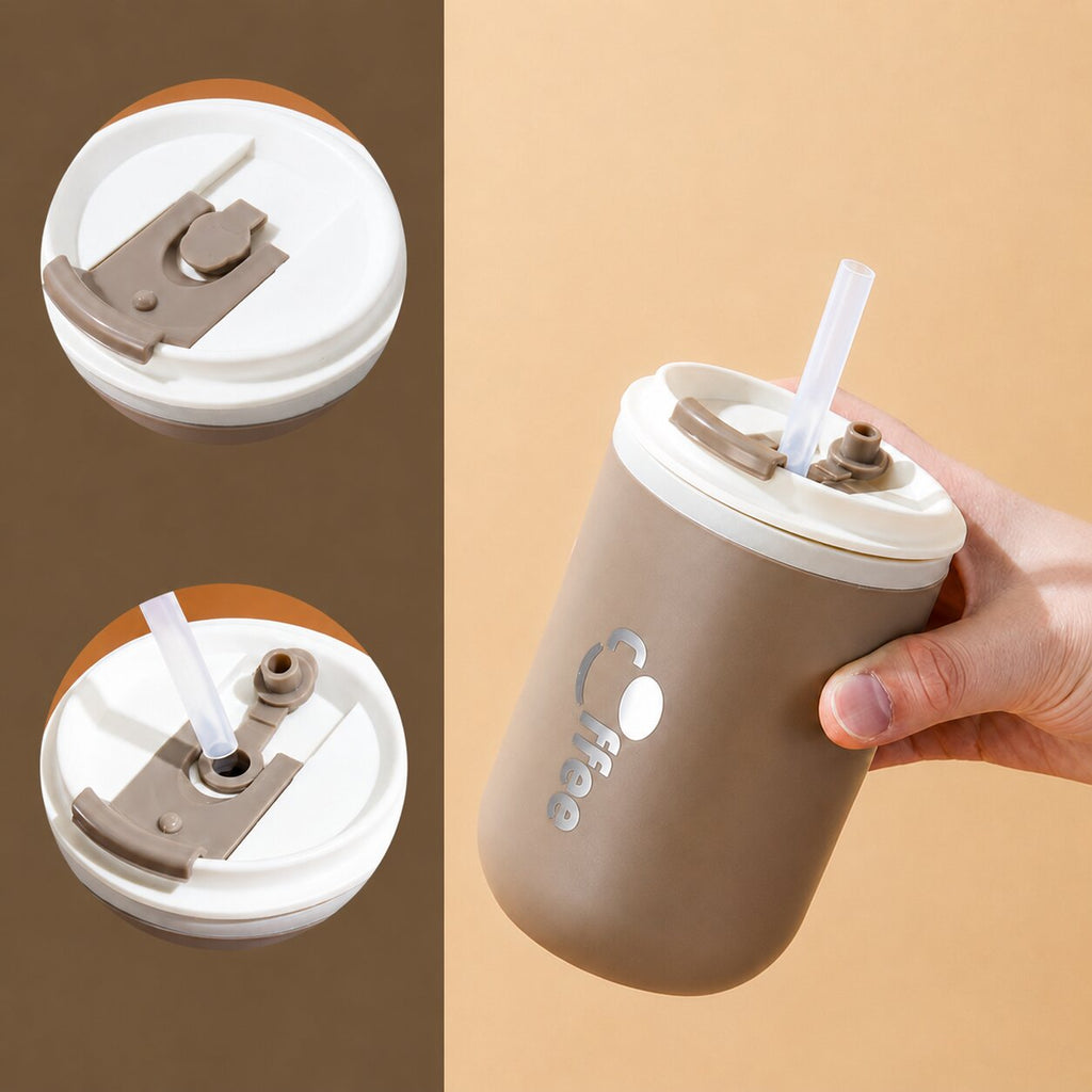 Marlow Insulated Coffee Tumbler with Straw