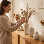 Sorelle Ribbed Vase Set