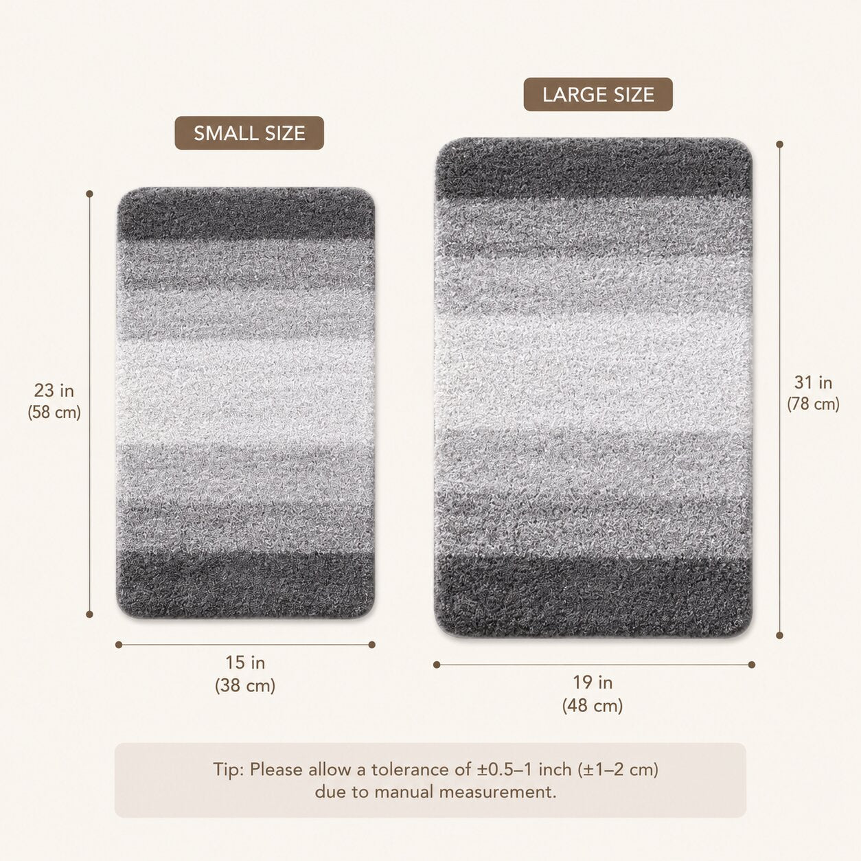 Sora Non-Slip Bath Mat