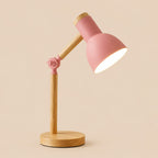 Marlowe Adjustable Wooden Desk Lamp