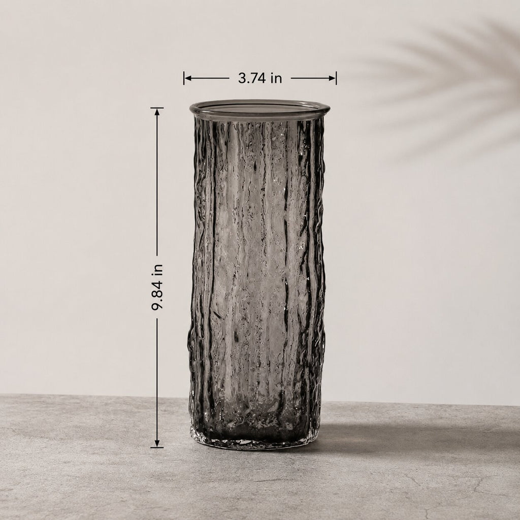 Arden Textured Glass Vase