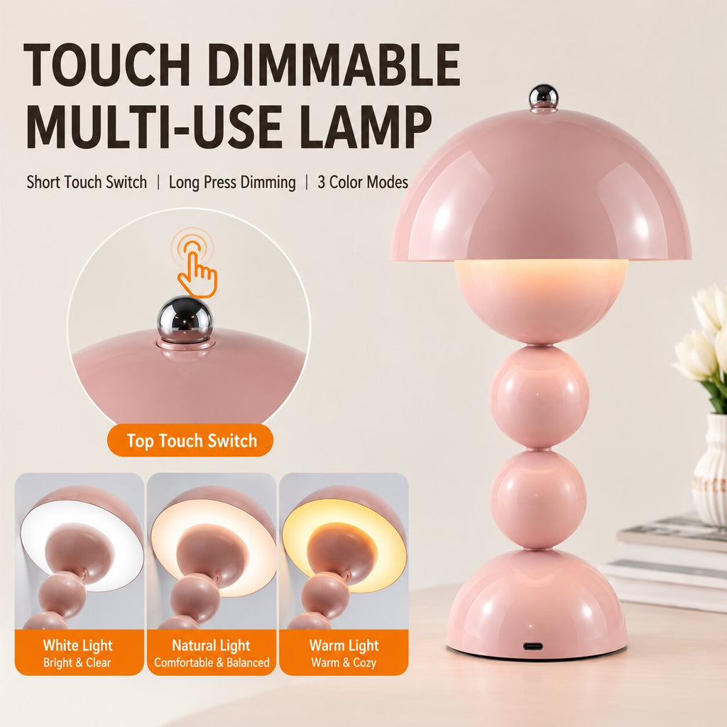Mira Mushroom Table Lamp