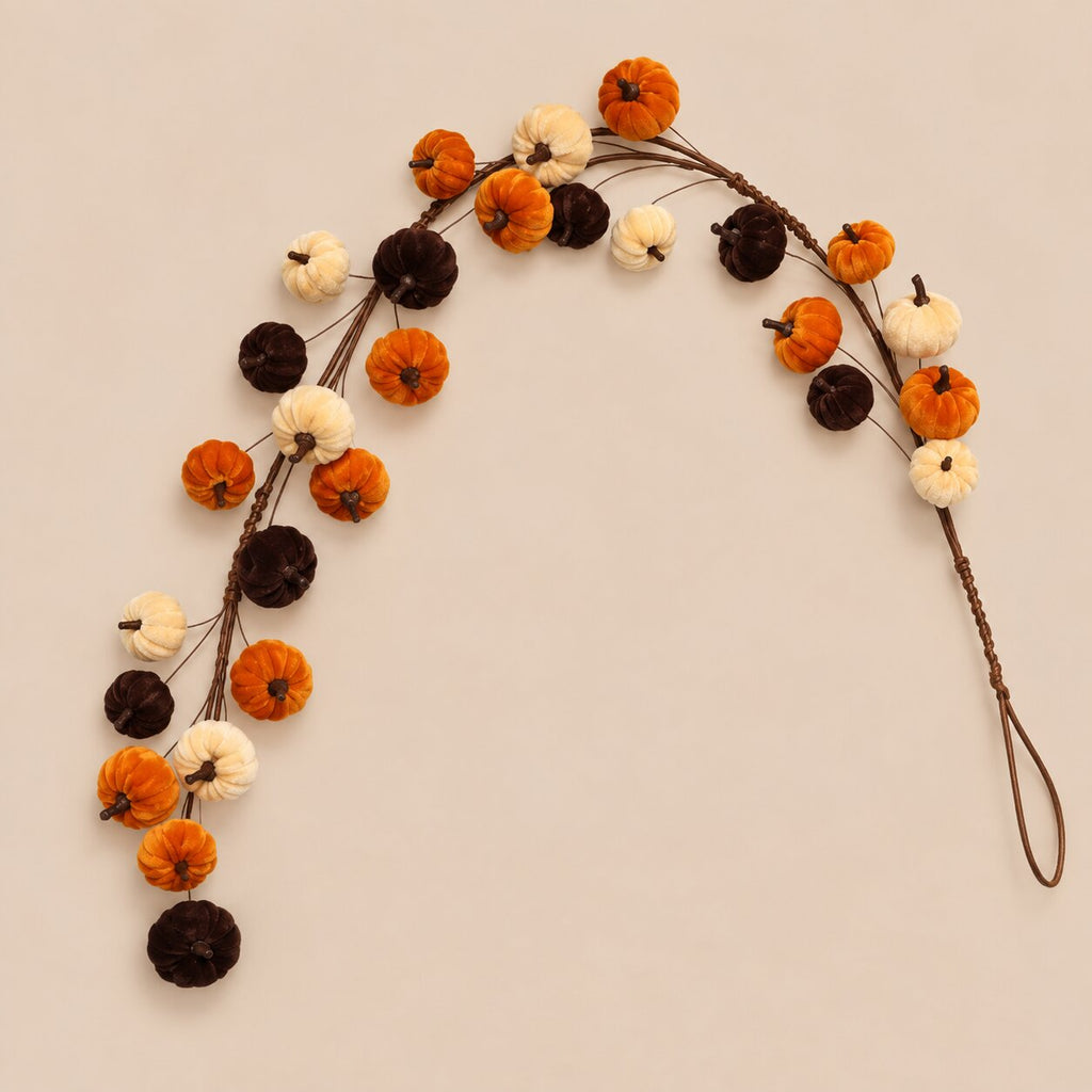 Harvest Pumpkin Wreath