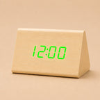Avero Voice-Controlled Wooden Alarm Clock