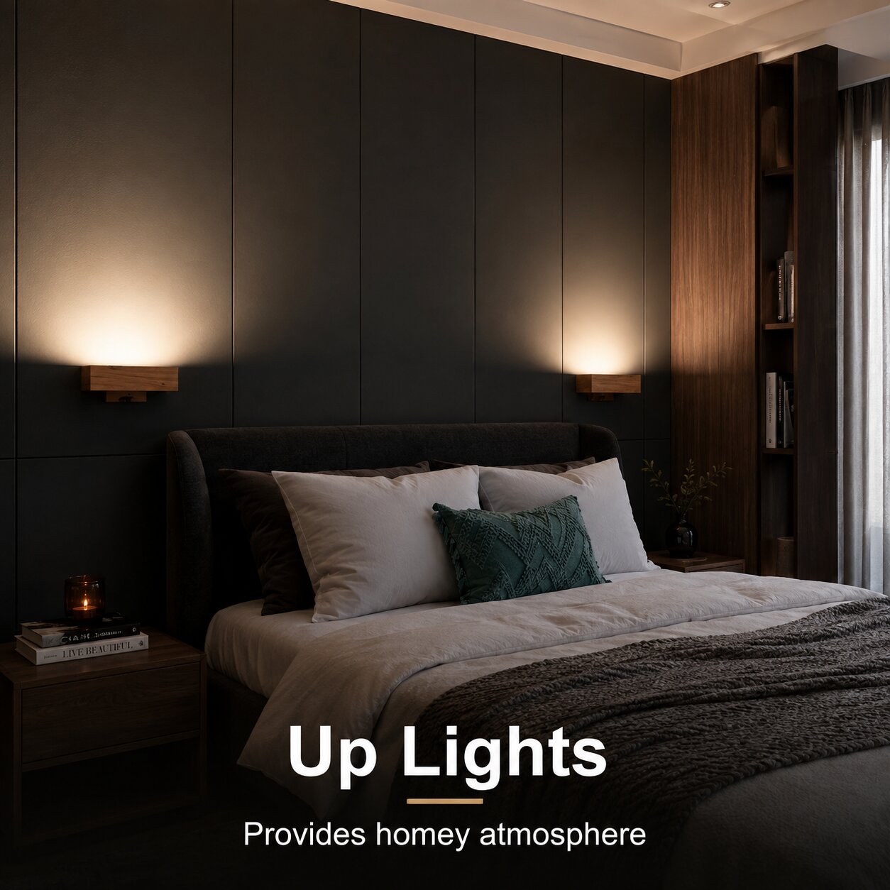 LumiSense Rechargeable Wall Light