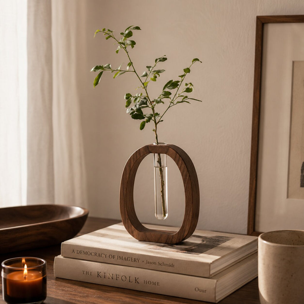 Noma Walnut Vase