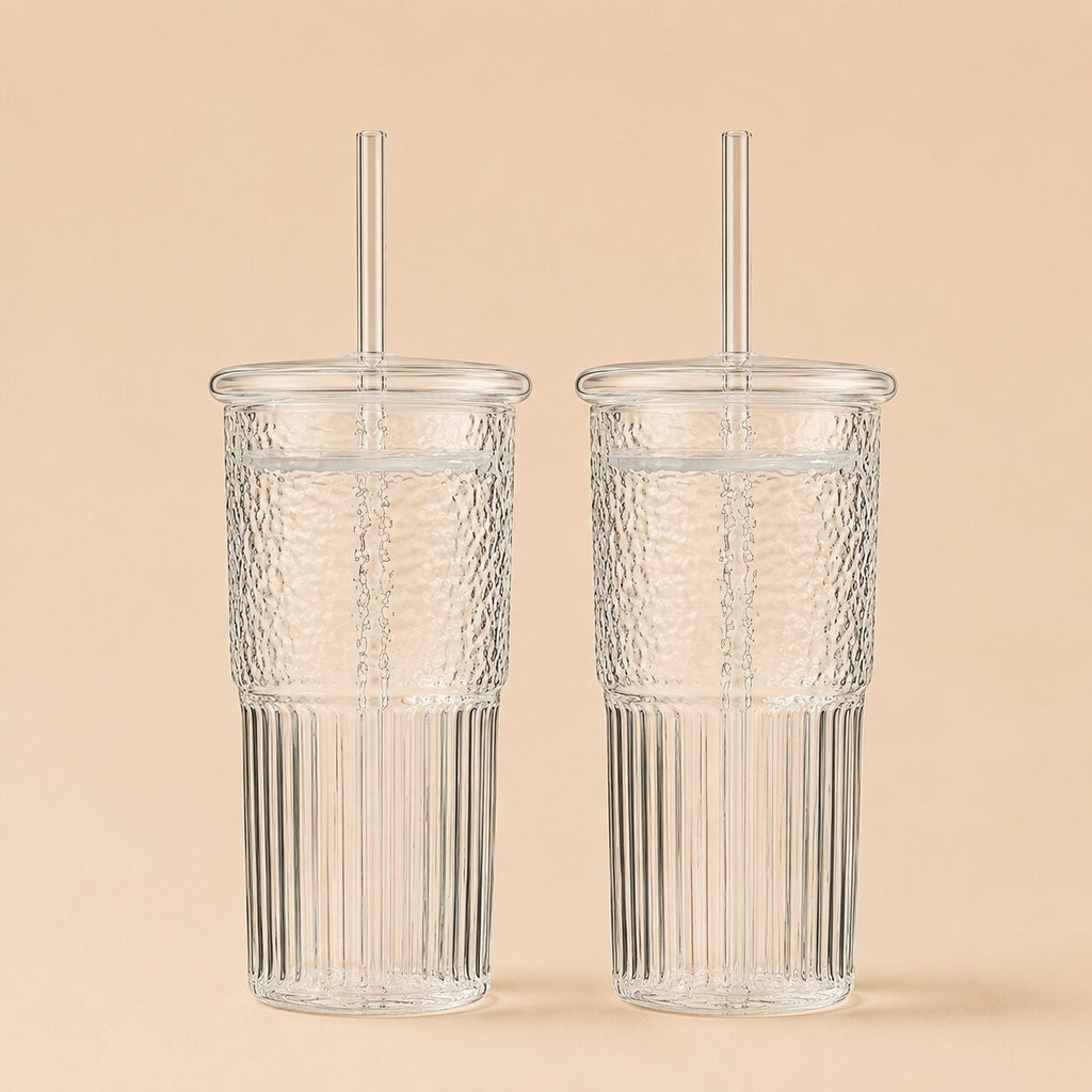 Aurelle Glass Tumbler Set of 2