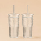 Aurelle Glass Tumbler Set of 2