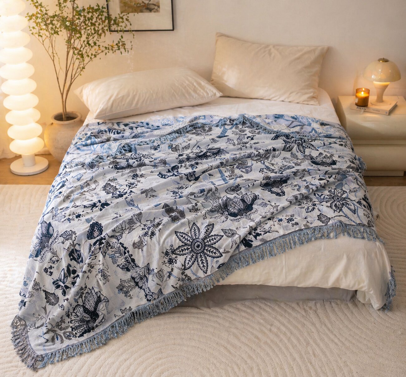 Sienna Woven Throw Cover