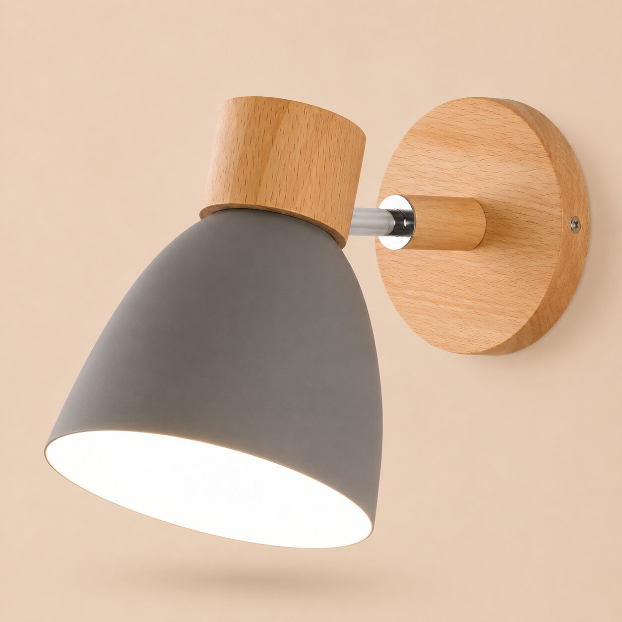 LumaWood Adjustable Wall Sconce