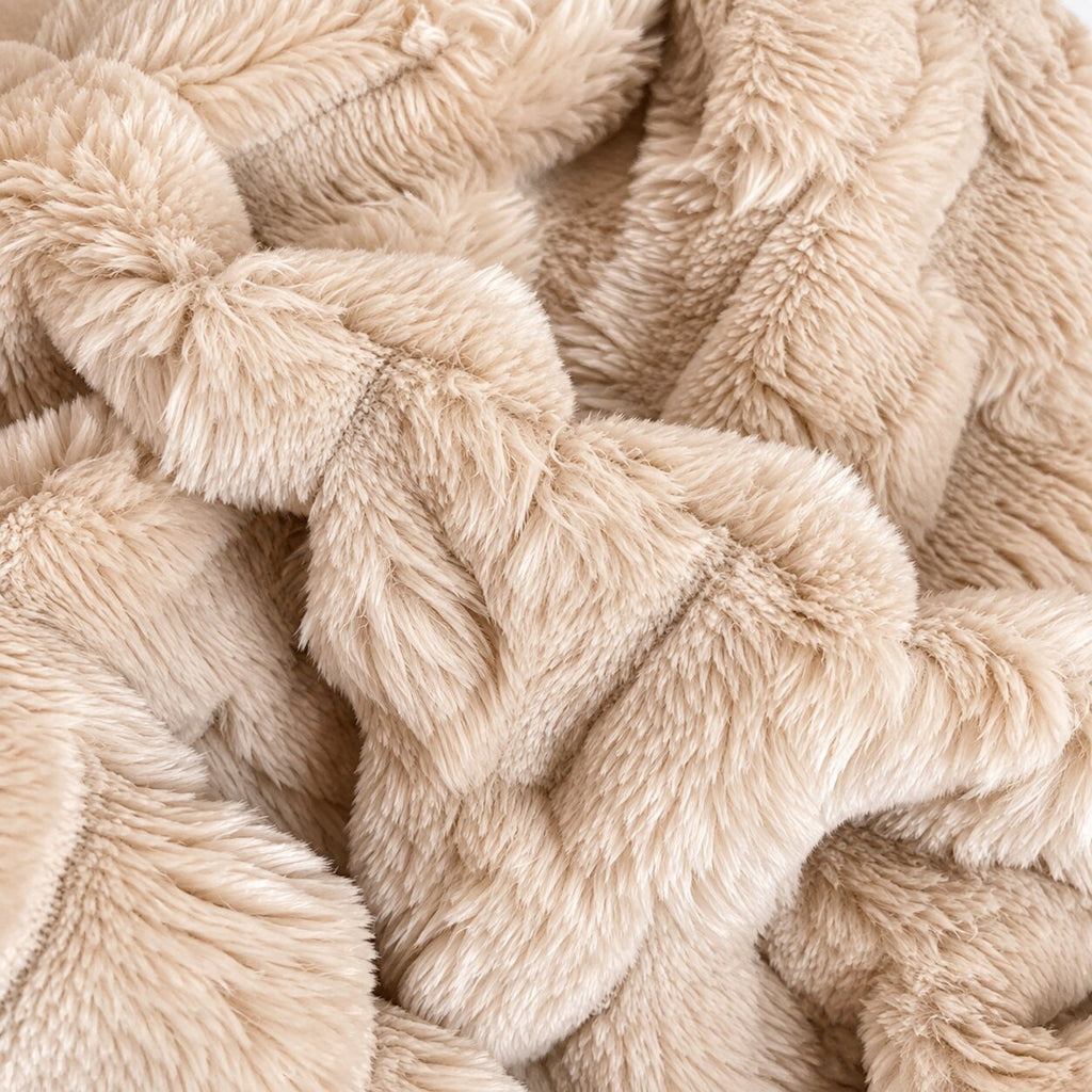 Mira Textured Throw Blanket