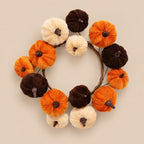 Harvest Pumpkin Wreath
