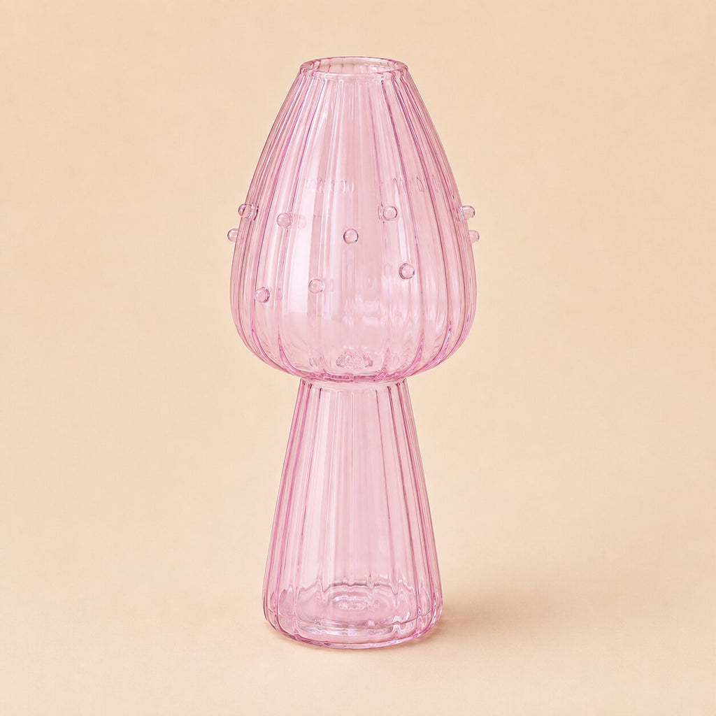 Mirelle Mushroom Glass Vase