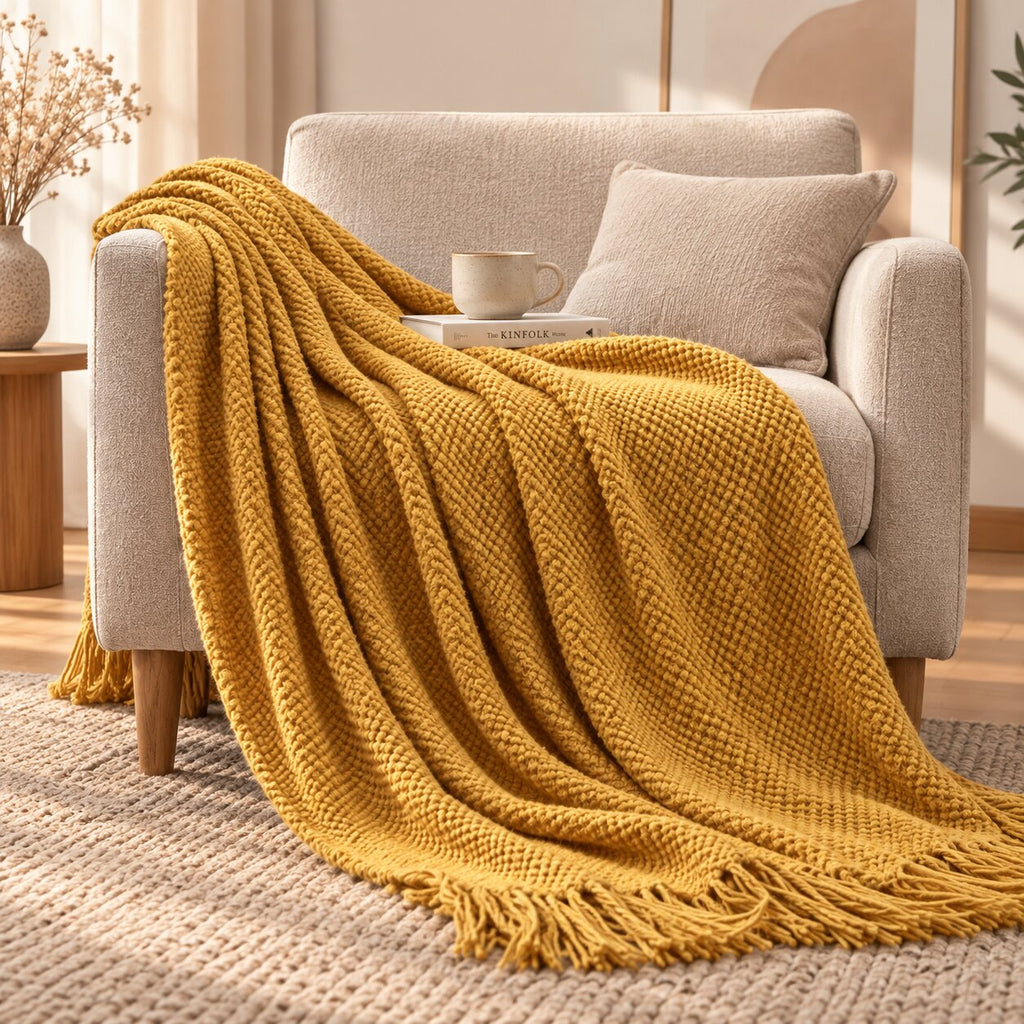 Nola Knit Throw Blanket