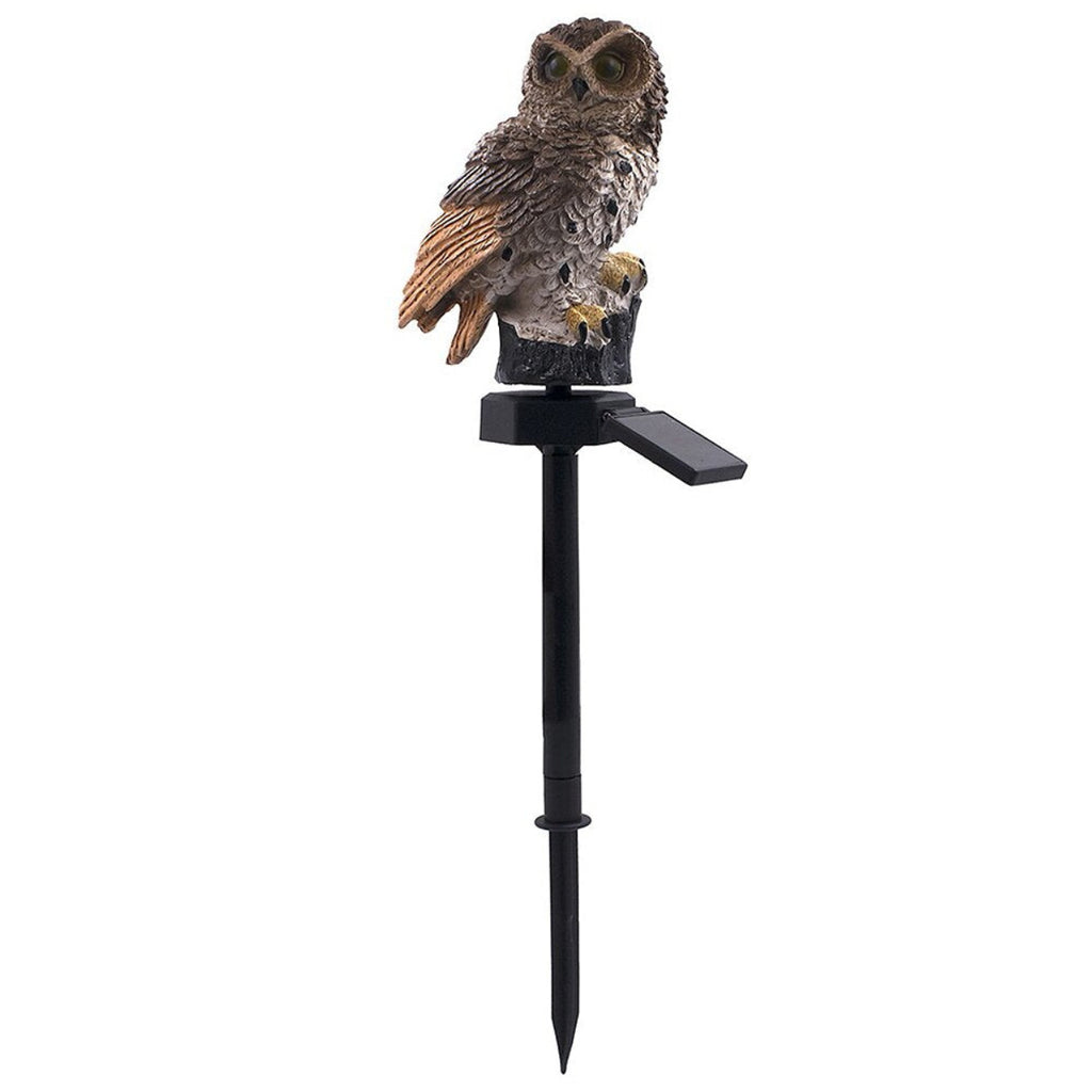 Solar Owl Garden Light
