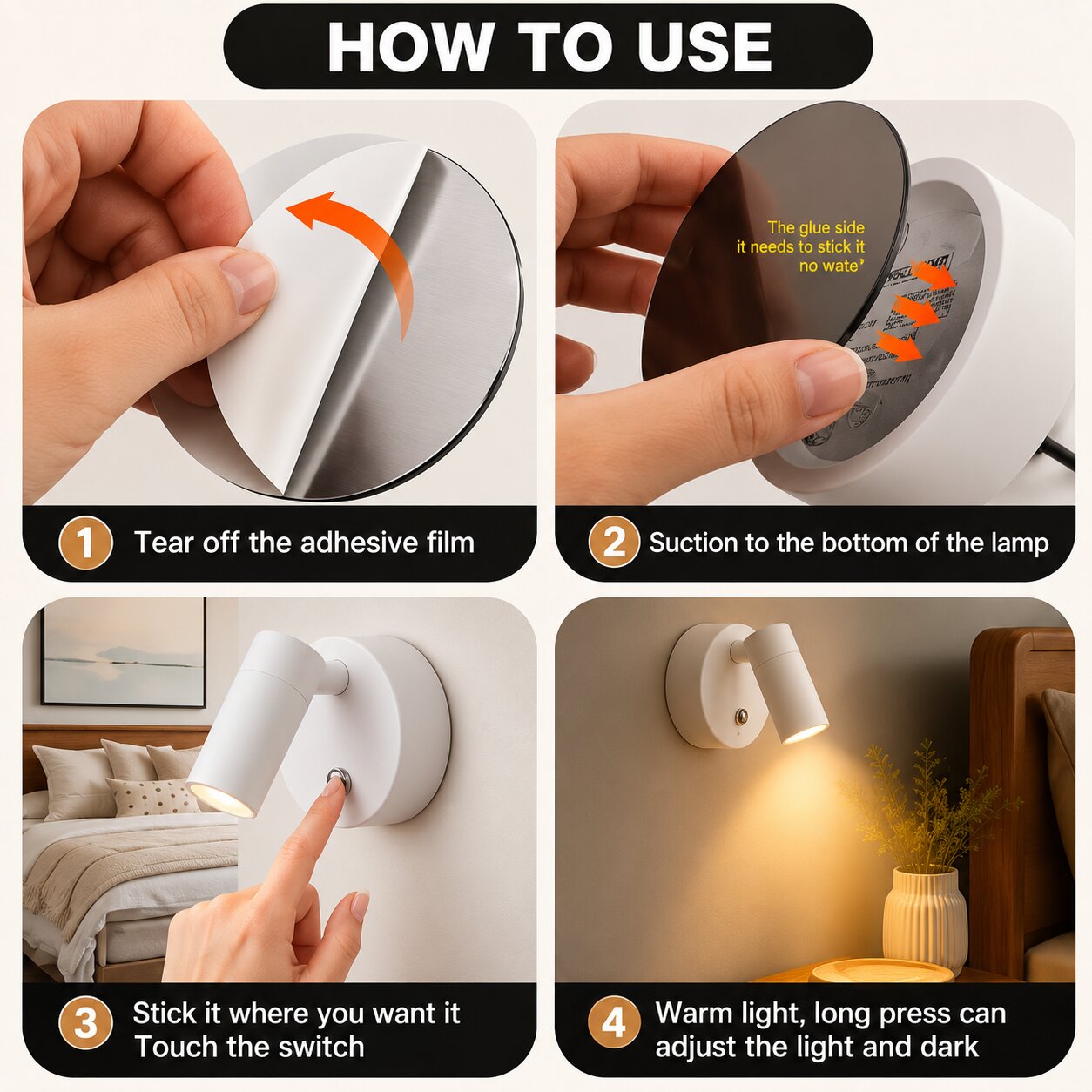 Aven Rechargeable Wall Light
