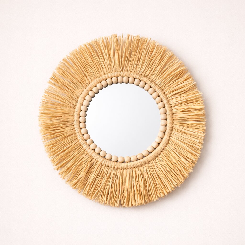 Ilja Woven Mirror