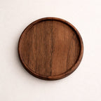 Jula Walnut Coaster Set