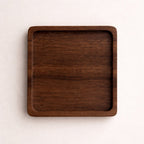 Jula Walnut Coaster Set
