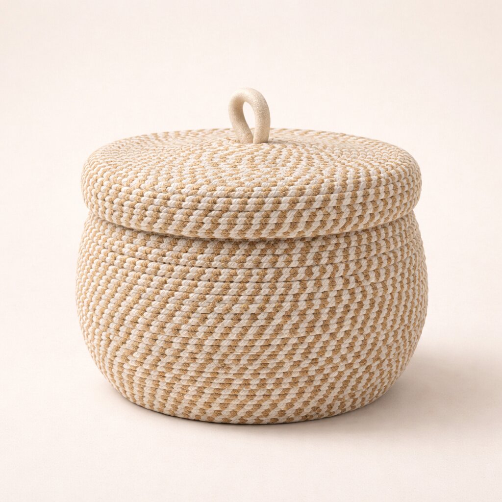 Liora Lidded Basket