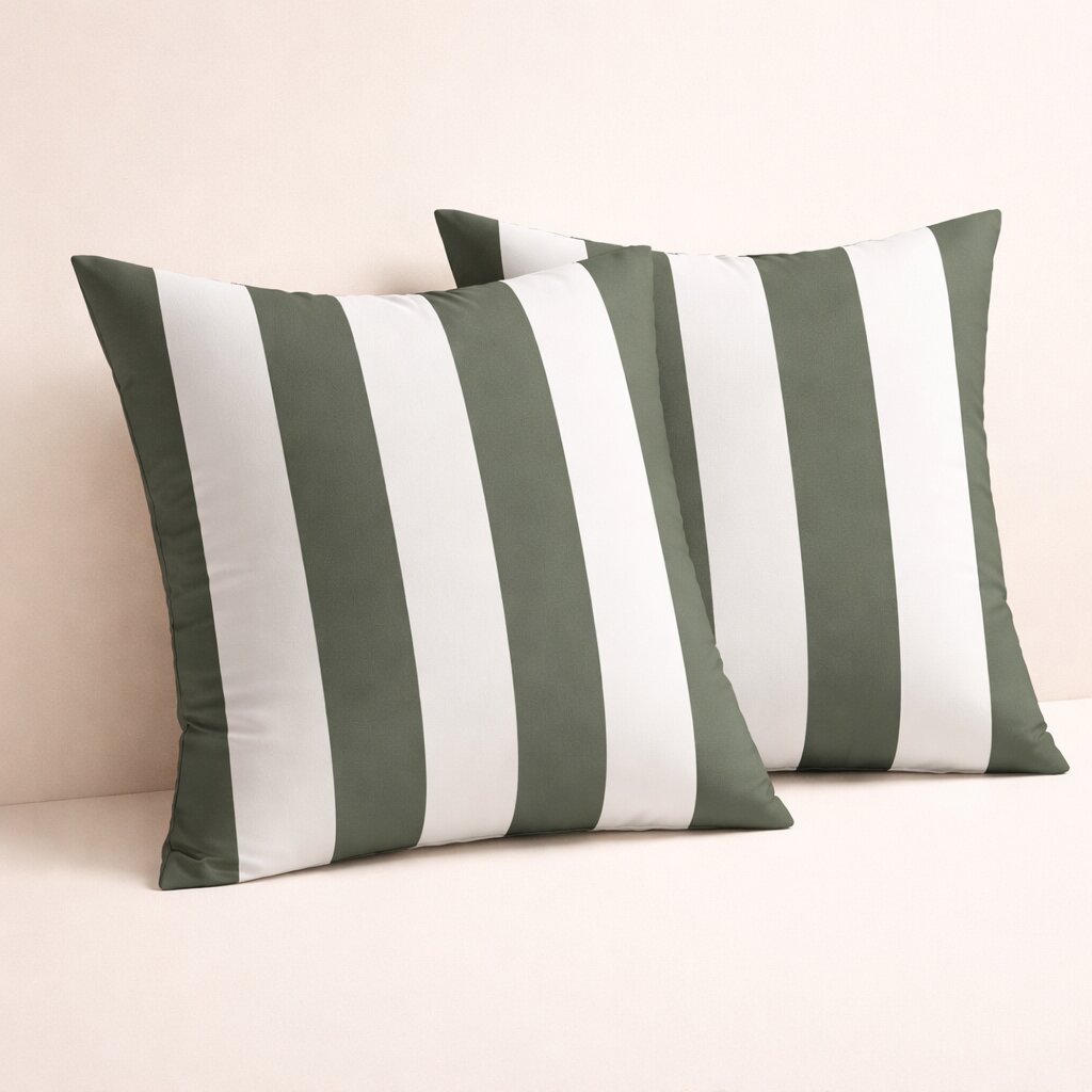 Sunny Stripe Pillow Cover