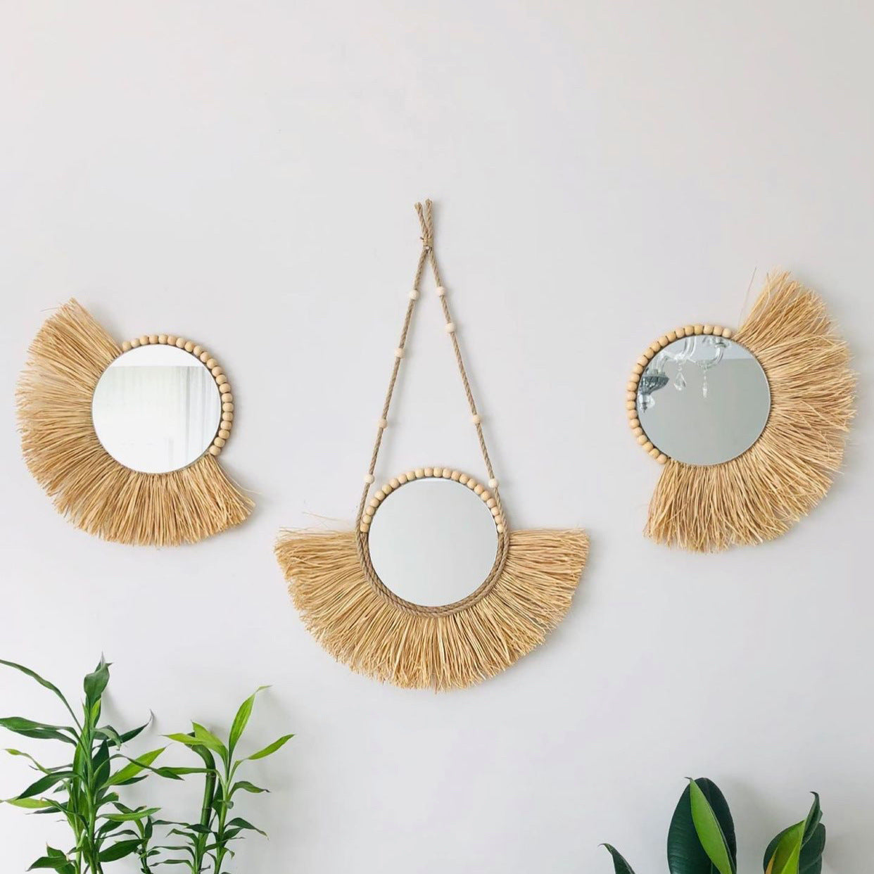 Ilja Woven Mirror