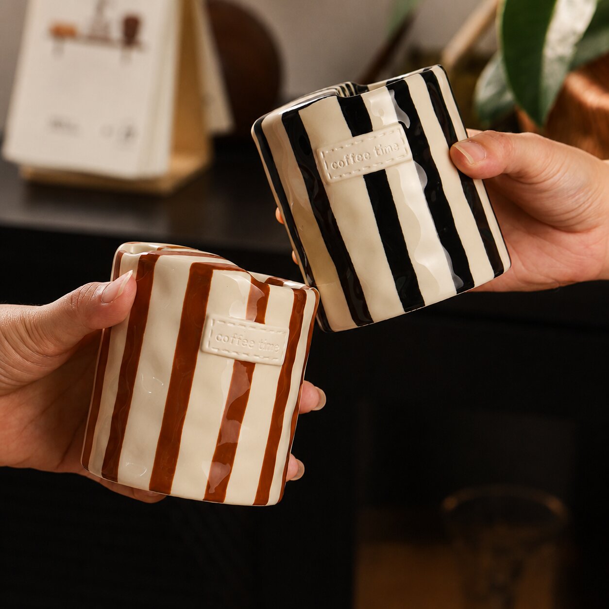 Monroe Stripe Mug