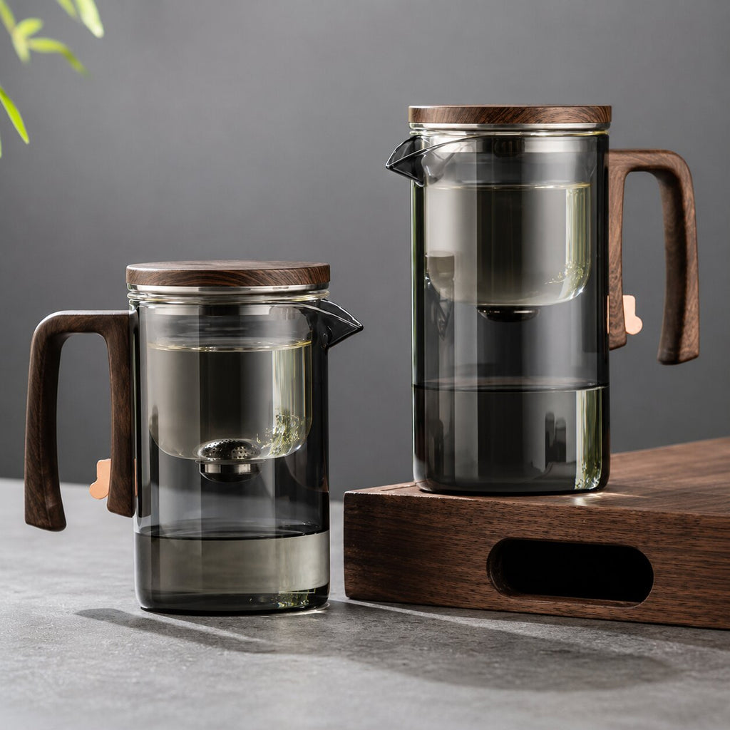 TeaFlow Magnetic Glass Teapot