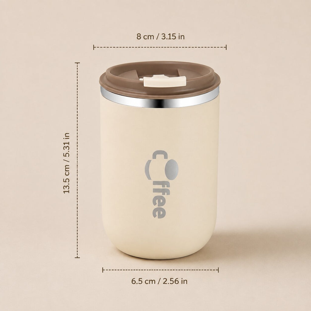 Marlow Insulated Coffee Tumbler with Straw