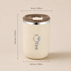 Marlow Insulated Coffee Tumbler with Straw