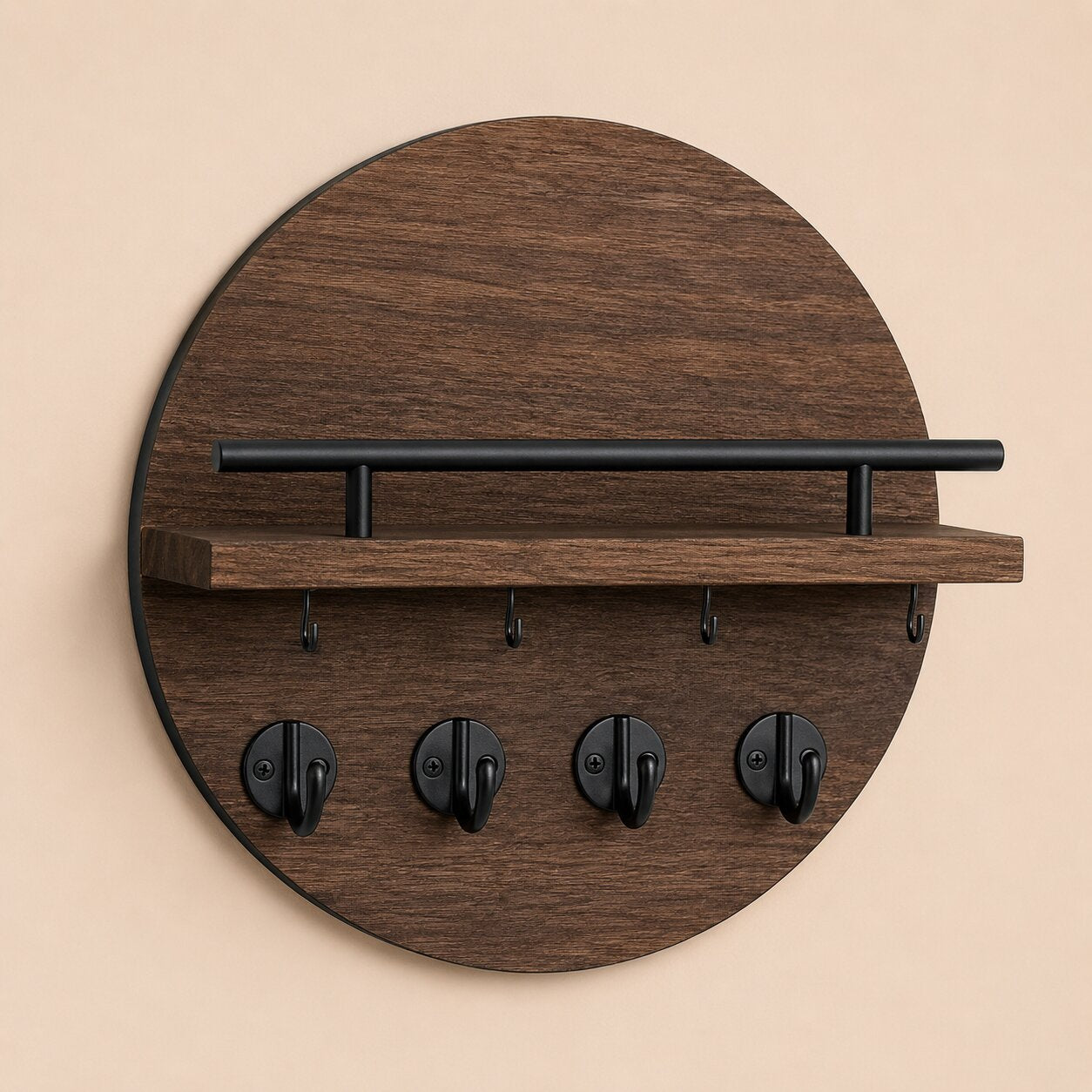 Wooden Wall Key Holder