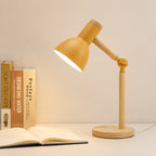 Marlowe Adjustable Wooden Desk Lamp