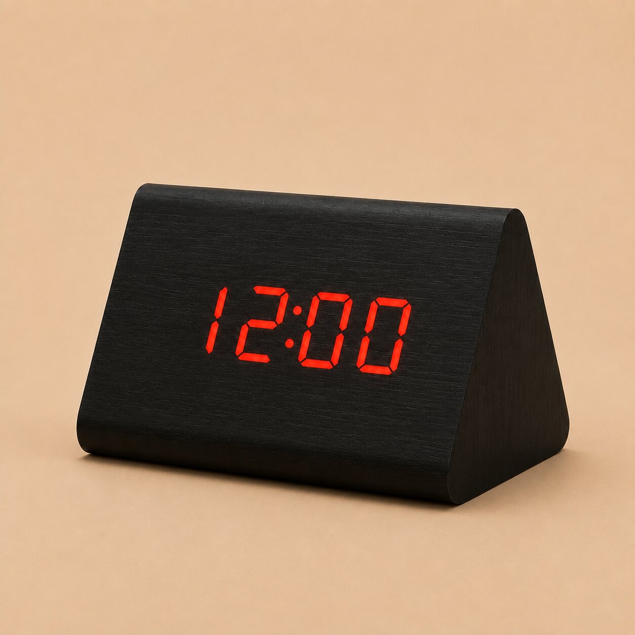 Avero Voice-Controlled Wooden Alarm Clock