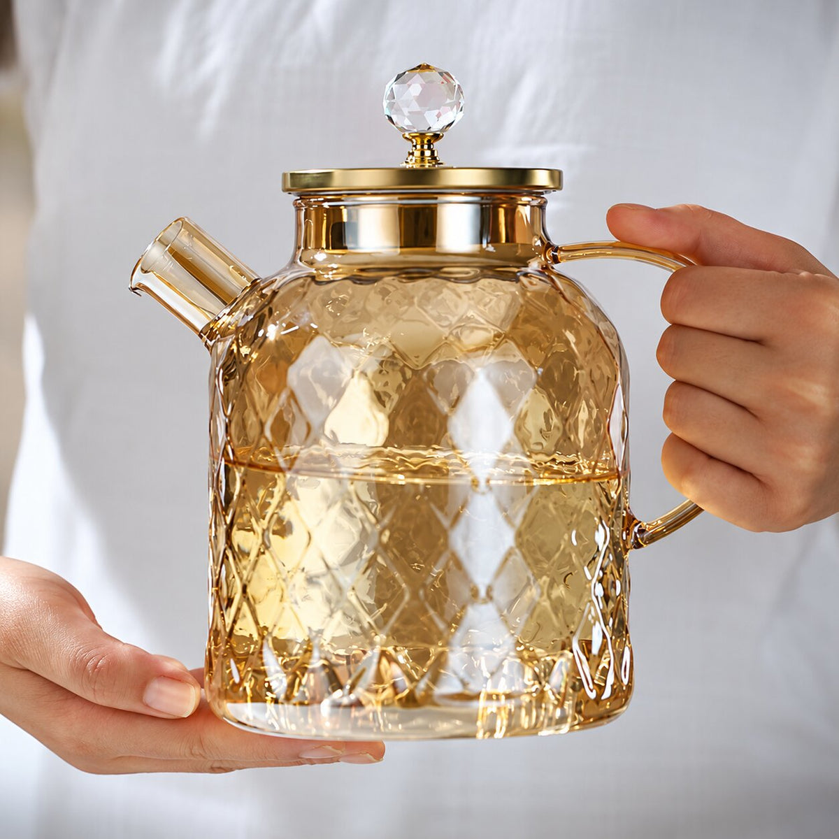 Aurelia Glass Teapot