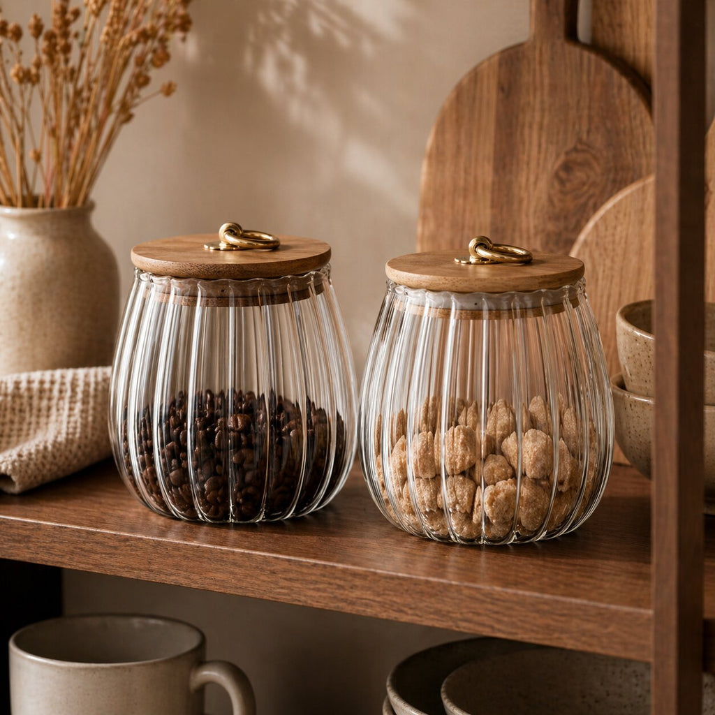 Nicky Glass Storage Jar