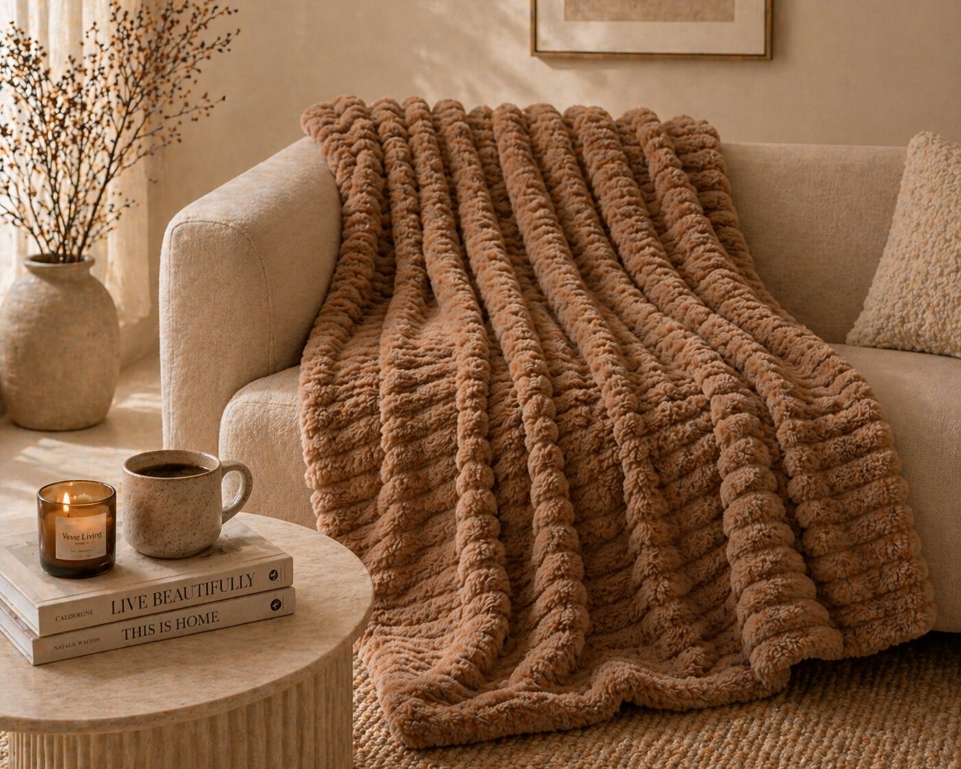 Cloud Ribbed Blanket