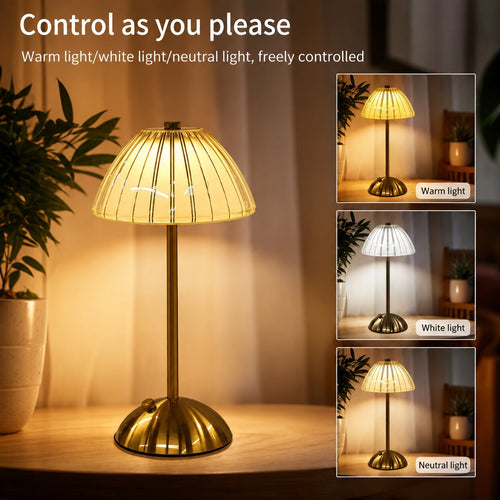 Crystal Rechargeble Table Lamp