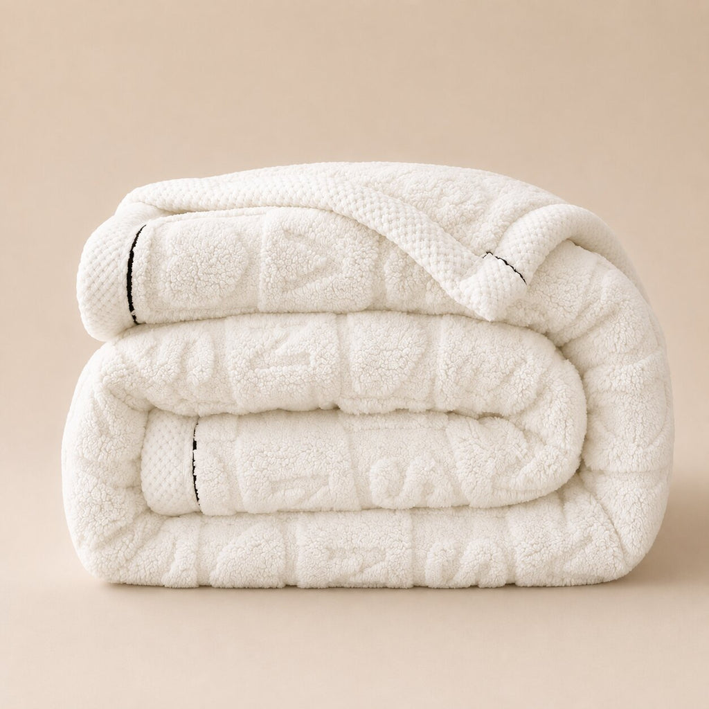 Elara Heart Plush Blanket