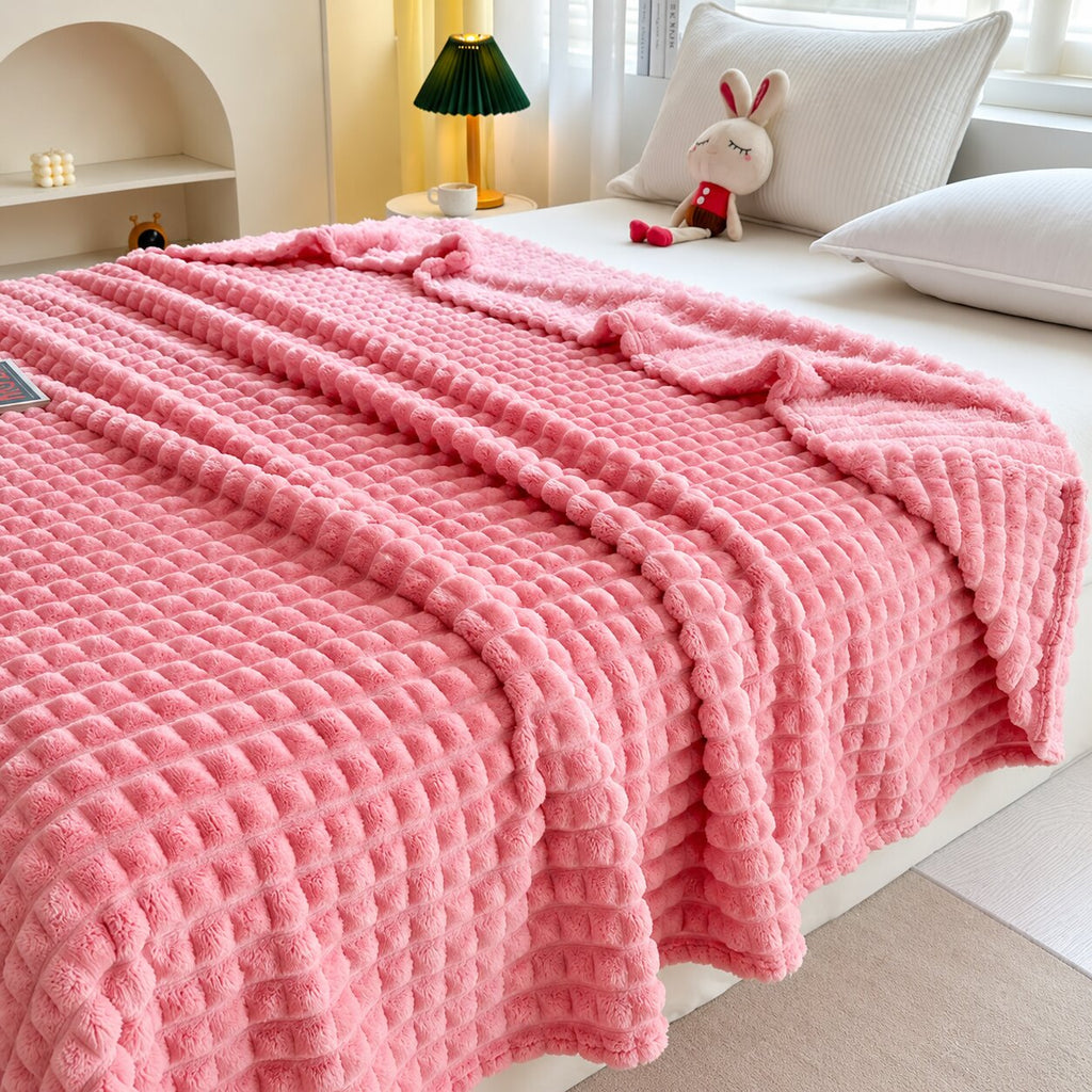Mira Textured Throw Blanket