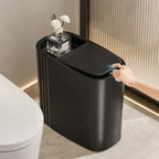 Slim Trash Can with Lid