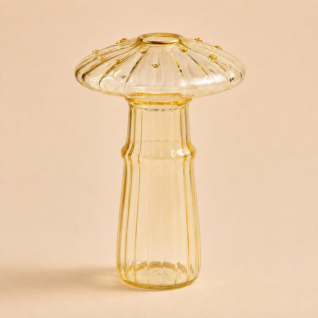 Mirelle Mushroom Glass Vase
