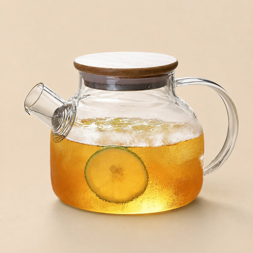 Serelle Borosilicate Glass Teapot