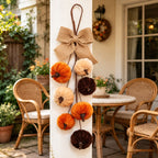 Harvest Pumpkin Wreath