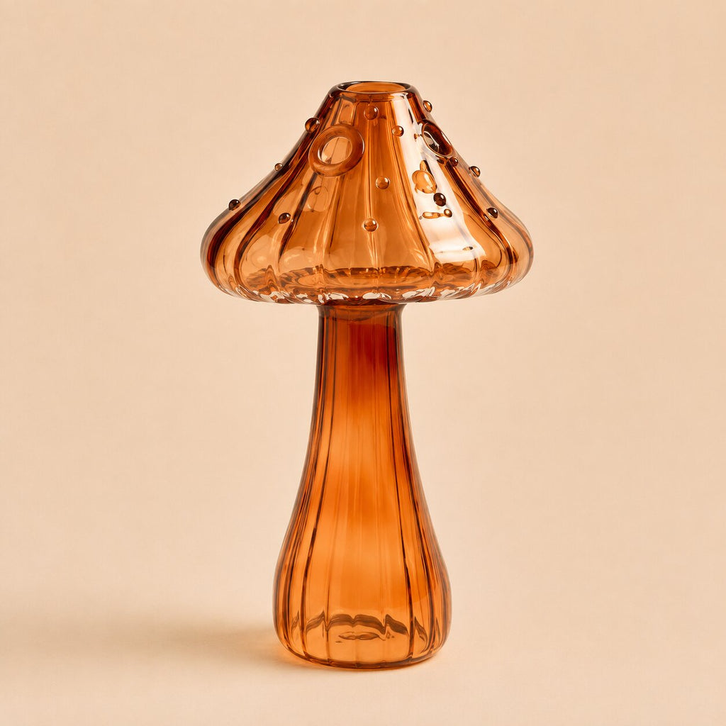 Mirelle Mushroom Glass Vase