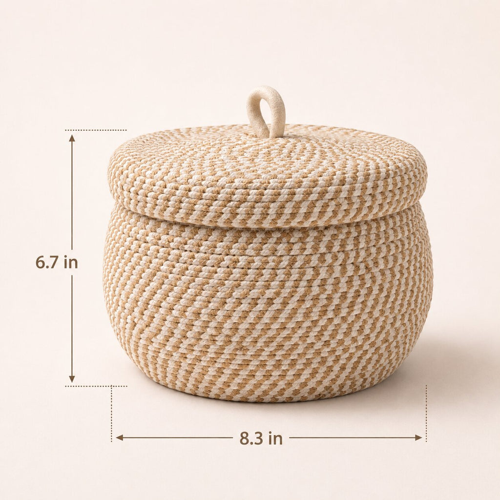 Liora Lidded Basket