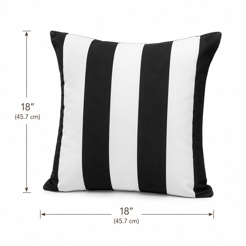 Sunny Stripe Pillow Cover