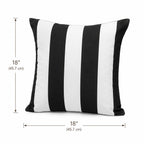 Sunny Stripe Pillow Cover